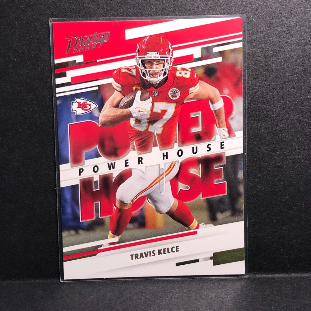 2022 Panini Prestige Travis Kelce Power House #15 Kansas City Chiefs
